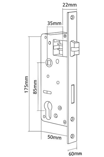 კარის ჭკვიანი საკეტი A2 Smart Lock - 8