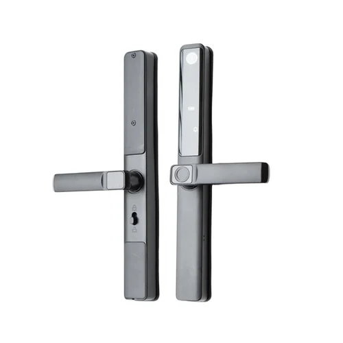 კარის ჭკვიანი საკეტი A6 Smart Lock ვიდეო ჭუჭრუტანით
