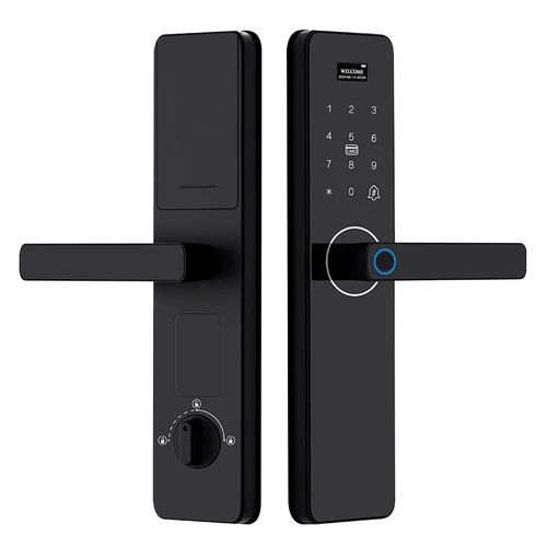 კარის ჭკვიანი საკეტი Z13 Smart Lock თითის ანაბეჭდით - 2